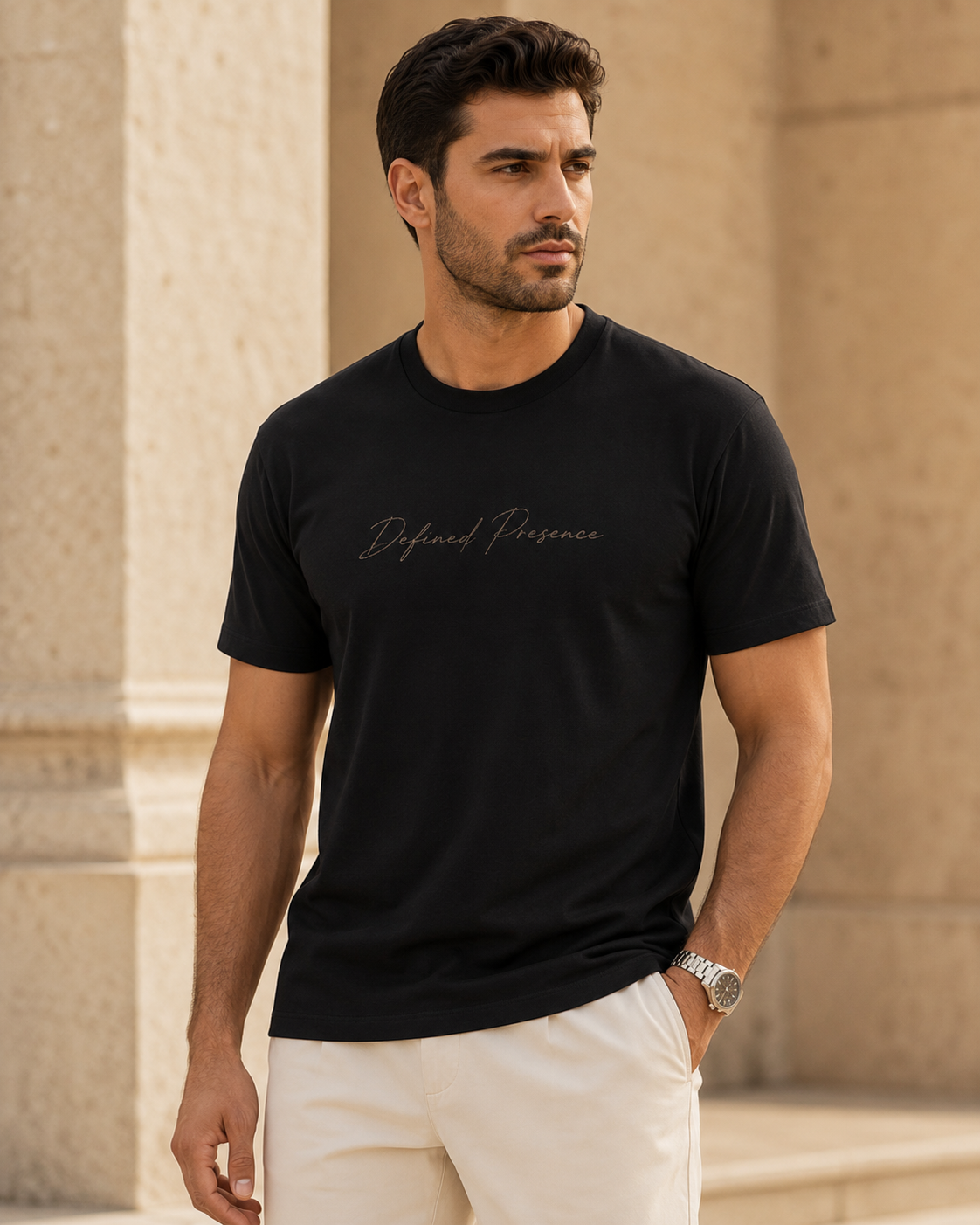 VELTOR Core — Defined Presence Tee