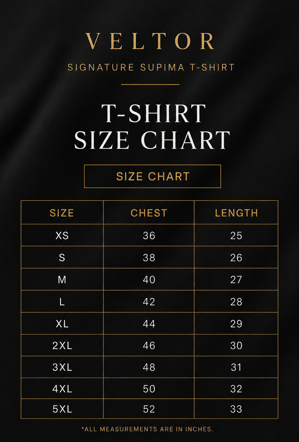 VELTOR SignatureSupima T-Shirt