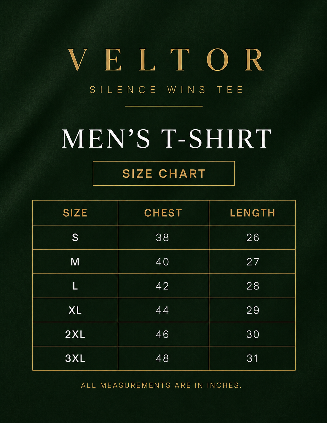 VELTOR Core — Silence Wins Long Sleeve Tee
