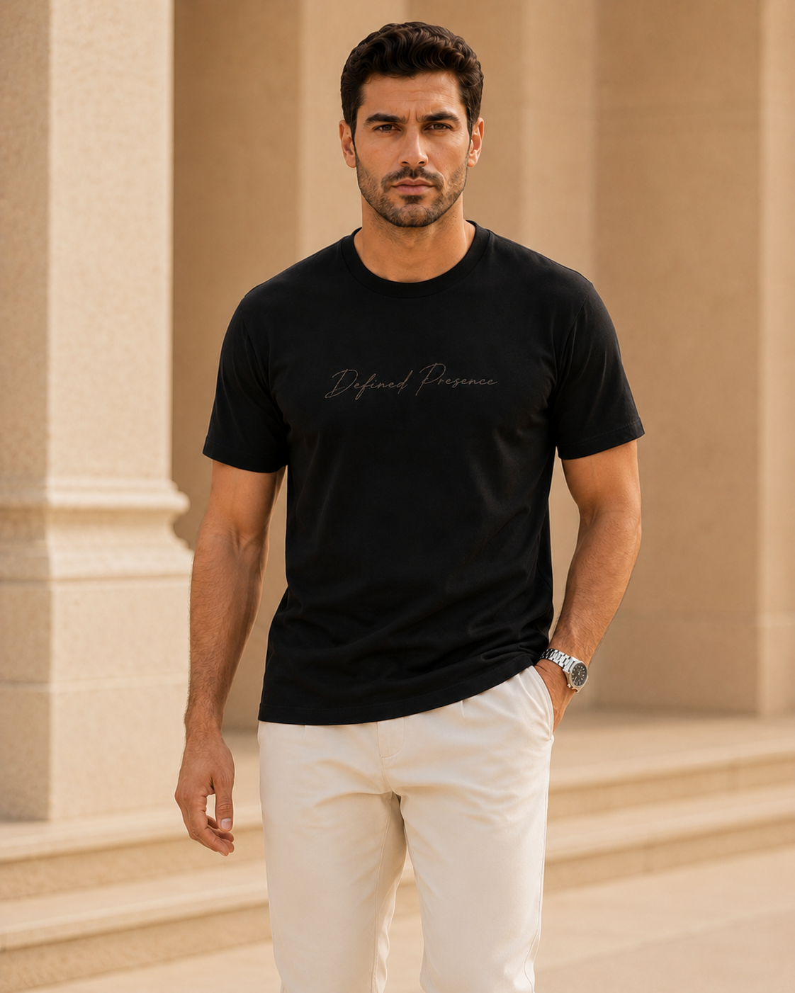 VELTOR Core — Defined Presence Tee