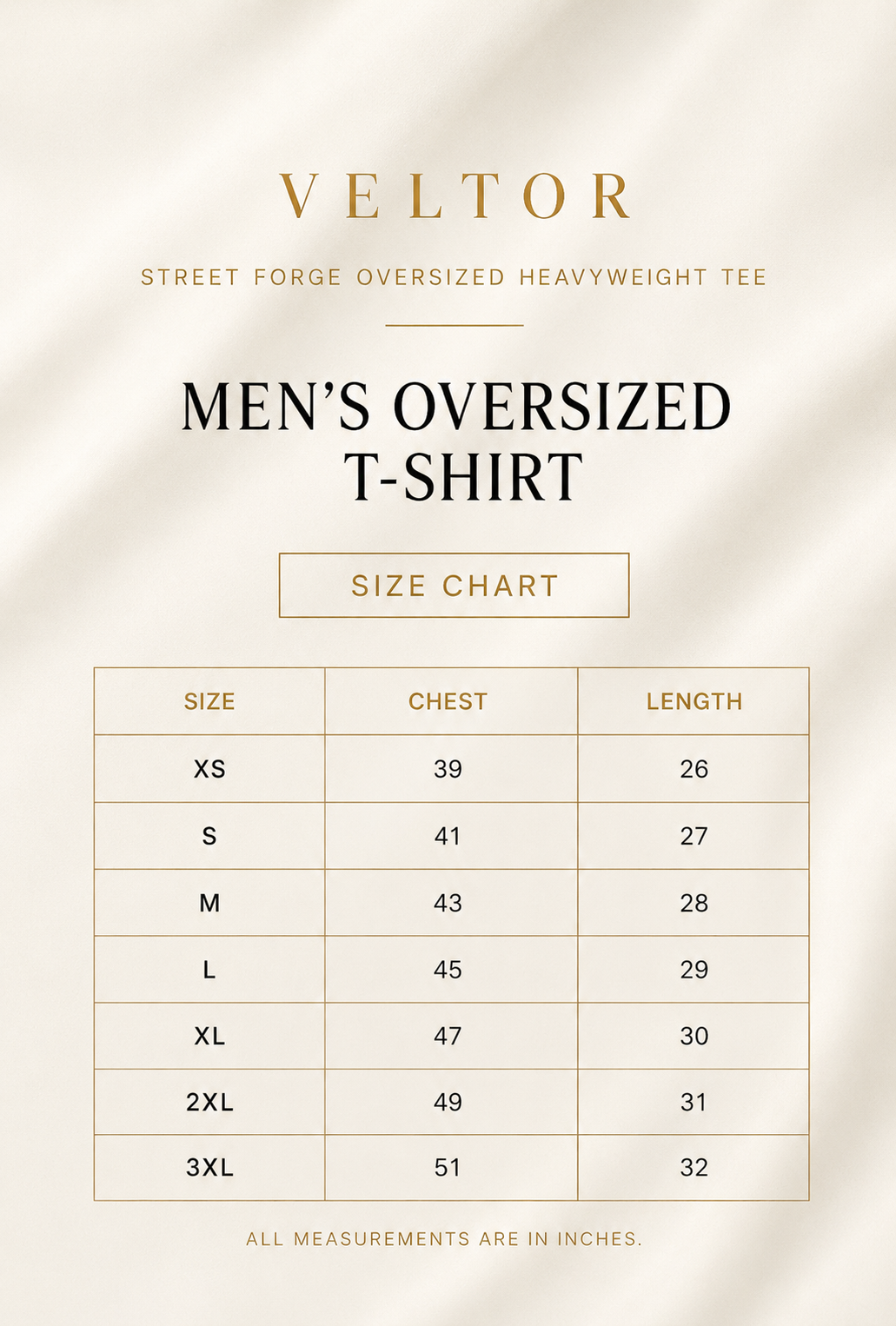 VELTOR Street — Forge Oversized Heavyweight Tee