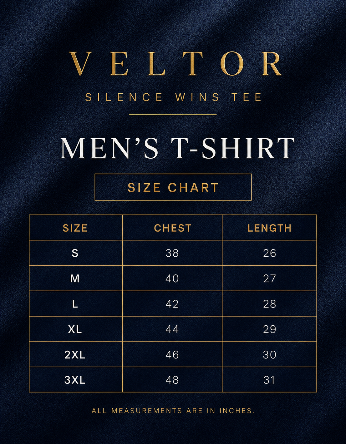 VELTOR Core — Silence Wins Long Sleeve Tee