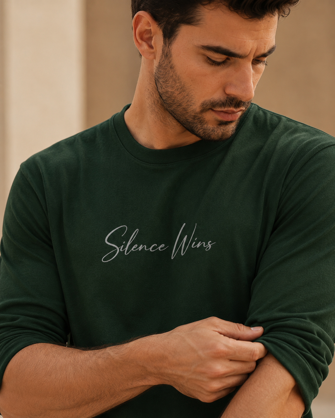 VELTOR Core — Silence Wins Long Sleeve Tee